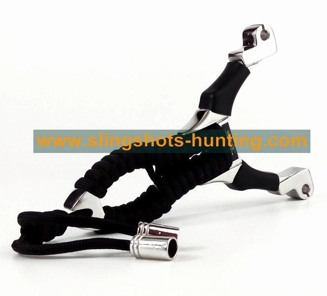 Classical Design Slingshot Outdoor Hunting For Sport 2 Bands - Click Image to Close