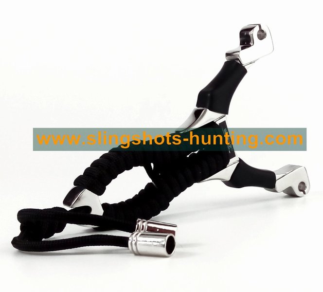 Classical Design Slingshot Outdoor Hunting For Sport 2 Bands - Click Image to Close