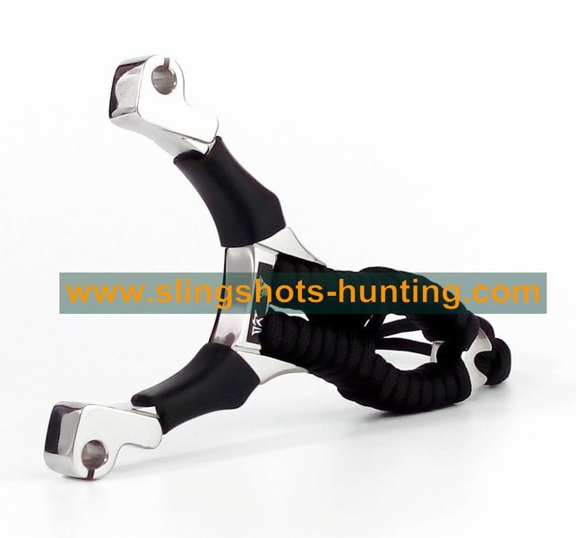 Classical Design Slingshot Outdoor Hunting For Sport 2 Bands - Click Image to Close