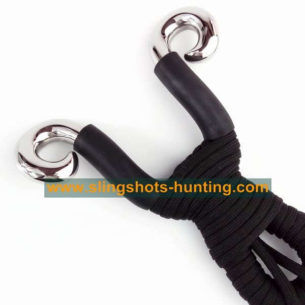 Powerful Slingshot Hunting Outdoor Hunter Shot Catapult Launcher 4 Bands - Click Image to Close