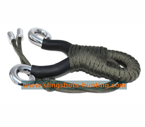 Professional Hunting Slingshot Hunter Tool 4 Bands Outdoor Hunting Tool - Click Image to Close