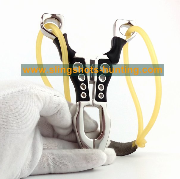 A Professional Slingshot For Outdoor Hunting And Sports 4 Bands - Click Image to Close