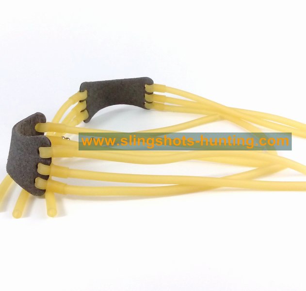 Slingshot Band 6 Strips Balls Internal Diameter 2.5mm Outer Diameter 5mm 3 Pack - Click Image to Close