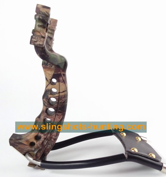 Camouflage Slingshot for Hunting 2/4 Bands accuracy Powerful - Click Image to Close