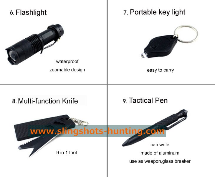 Outdoor Emergency Tools Survival Kit For Hunting - Click Image to Close