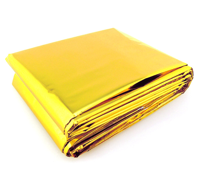 Emergency Space Blankets For Hunting Outdoor Life 10 Pack - Click Image to Close