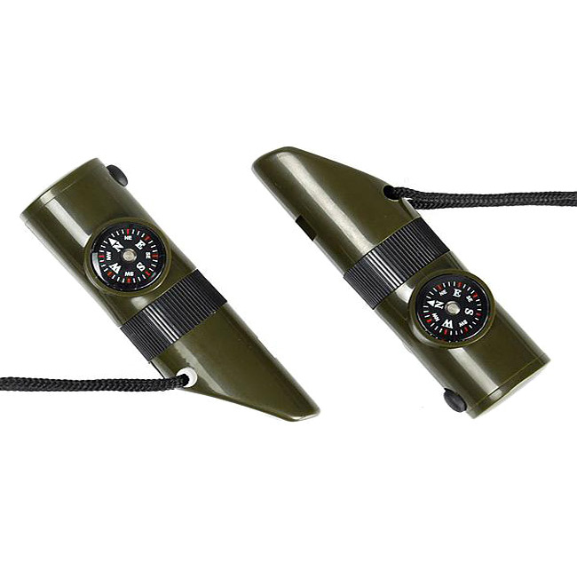 Survival Whistle Kit 7-in-1 For Outdoor Emergency - Click Image to Close