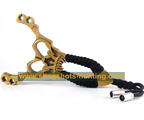 Professional Slingshot Hunting Hunter Shot Skull Design Dual-Use 2/4 Bands