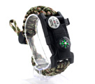 Survival Bracelet Multi-function Tools Kit On Wrist